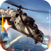 Air Gunship Shooting Attack 3D icon
