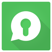 Lock for whatsapp icon