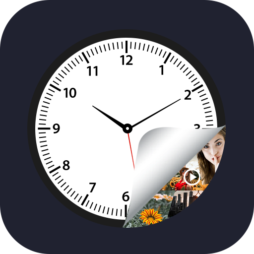 Clock Vault Secret Photo Video Locker icon