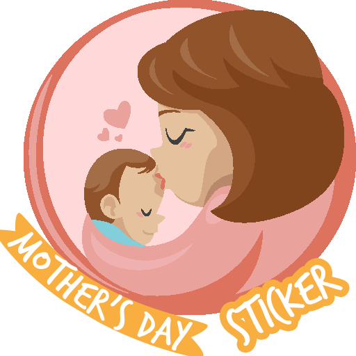 mother day sticker 2022 أيقونة