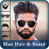 Man Hair &amp; Beard Style Editor icon