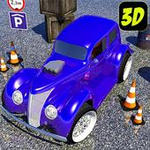 Toon Car drive and park simulator icon
