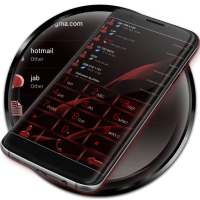 Dialer MetalGate Red Theme on 9Apps