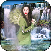 Waterfall Photo Frame icon