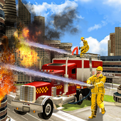 Emergency Ambulance Rescue Driver: The City Hero icon