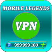 vpn mobile legends 3/1 free server connect icon