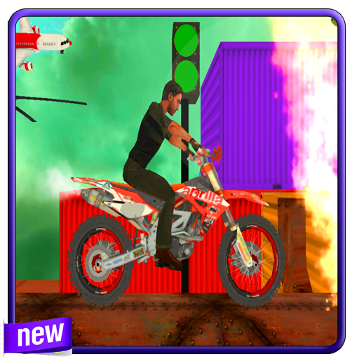 Sky Bike Hero - A Free Bike Stunt Game icon