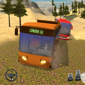 Uphill Climbing Bus Driver Simulator 3D icon