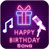 Birthday Song  with Name icon
