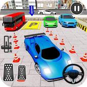 2018's Car parking game - city 3d car drive icon
