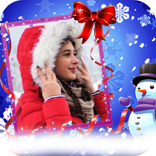 Winter Frames for Pictures with Snowfall icon