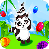 Bubble Shooter : Raccoon Rescue | Shooting Games🦝 icon