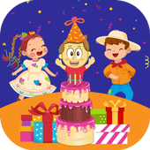 Kids Birthday Party Invitation Maker icon