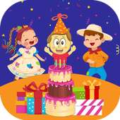 Kids Birthday Party Invitation Maker on 9Apps