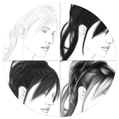 How to Draw Hair icon