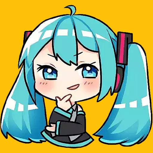 ikon Stickers Wa Hatsune Miku