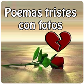 Poemas tristes con fotos icon