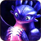 Dragon Toothless HD 3D Wallpaper on 9Apps