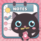 Sisi Cute Notes App: Sticky Notes for Girls icon
