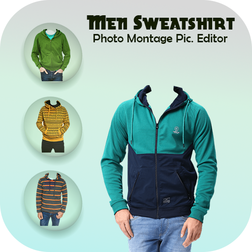 Man Sweatshirt Photo Suit icon