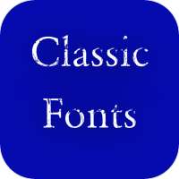 Classic Font Style on 9Apps