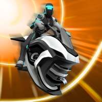 Gravity Rider: Space Bike Race on 9Apps