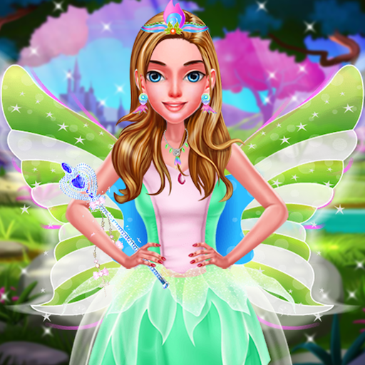 Fairy Princess Makeup Dress Up Game For Girls icon