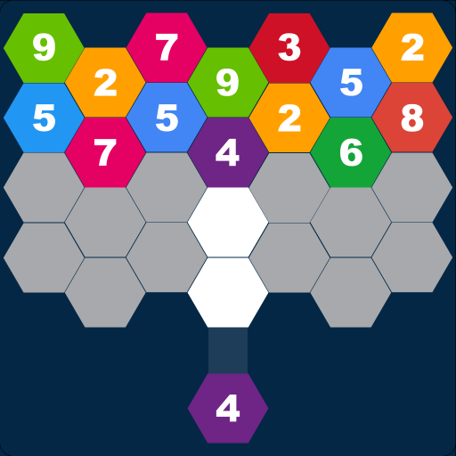 Shoot n Merge Hexagons: Hexa Bubble Shooter Puzzle icon