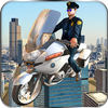 Flying Police Bike Rider 2016 icon