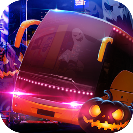 Halloween Bus: City Simulator icon