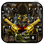 Western Skull Gun Keyboard Theme icon