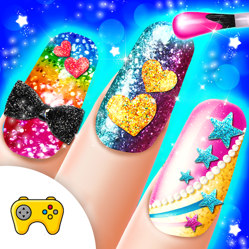 Christmas Nail Art Salon Games icon