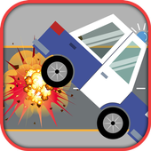 Das Polizeiauto Fahren icon