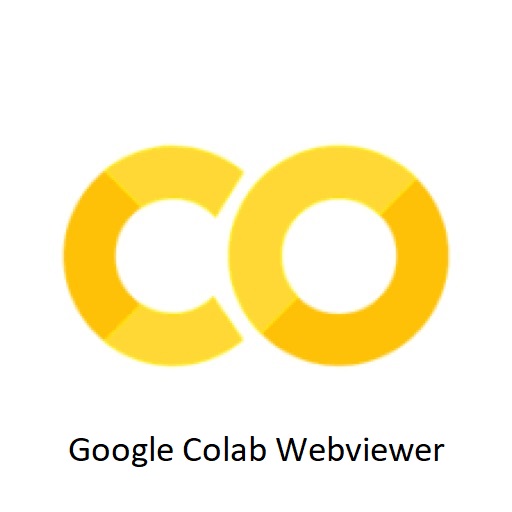 Google Colab android view icon
