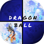 Dragonball Super on Piano Tiles icon