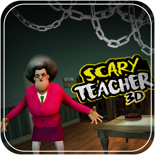 Scary Teacher Creepy Games: 3D Evil Teacher House icon
