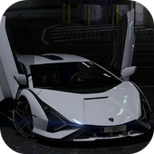 Driving Lamborghini Sian New Drift Simulator icon