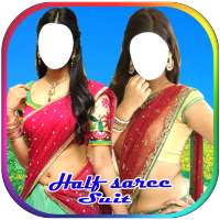 Women Half Saree Suit New on 9Apps