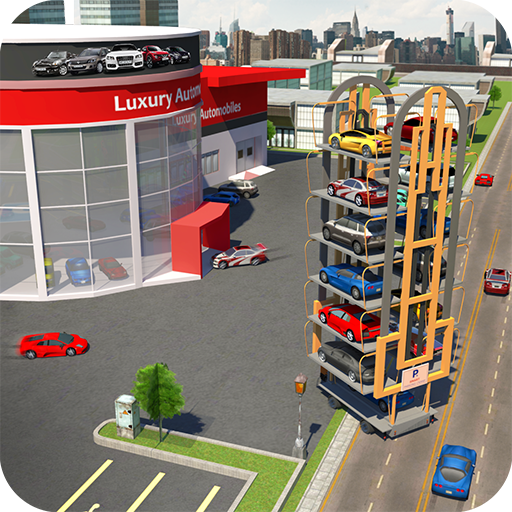 Smart Crane Car Transport Truck Driving icon