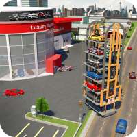 Smart Crane Car Transport Truck Driving