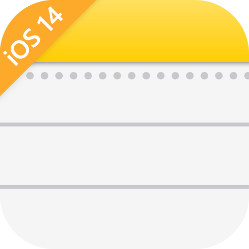 iNote iOS 14 - Notes for iPhone 12 icon