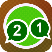 multiple account for whatsapp icon