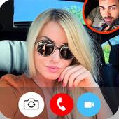 Random Hot Girlfriend Video Chat Live call Fake icon