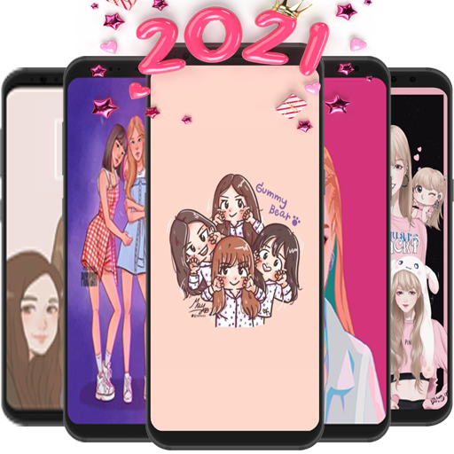 Black Pink Anime Wallpapers icon