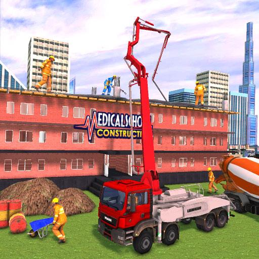 Medical School Construction Game icon