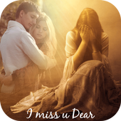 Miss you Photo Frame icon