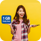 Free data internet free 3g 4g Free MB Prank icon