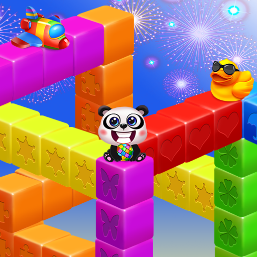 cube blast rescue toy icon