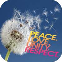 Peace Love & Respect Quotes on 9Apps