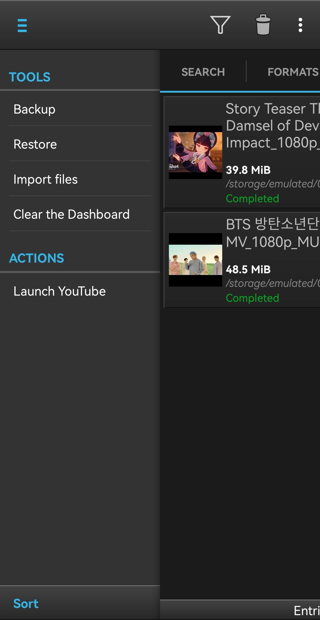 Dentex YouTube Downloader screenshot 5